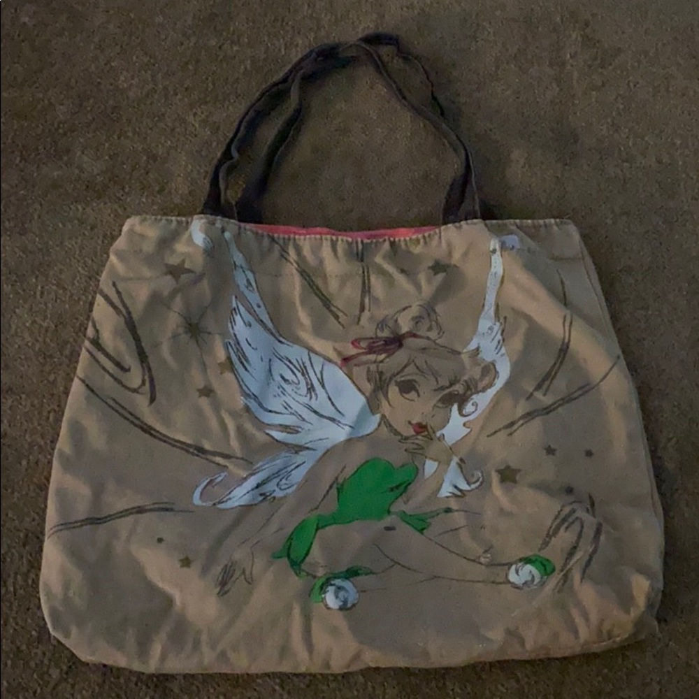 Small Tinkerbell Tote Bag